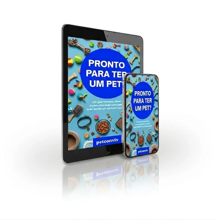 Capa do e-book Pronto para Ter um Pet da Petconviv